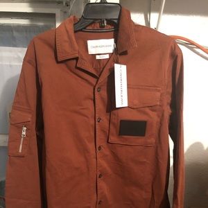 Calvin Klein Utility patch shirt